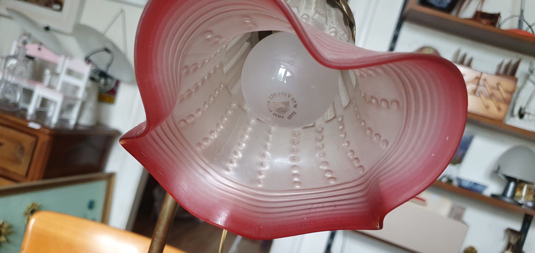 Lampade: Schöne Jugendstil Lampe – Usato da Flawil venduto da Naphtali 5