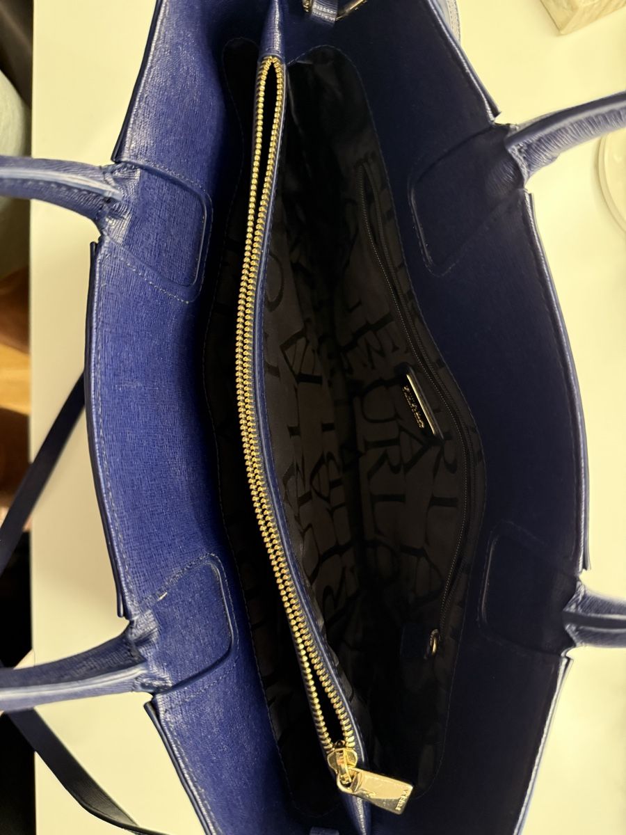 Furla Borse da donna: Furla Handtasche Leder blau – Nuovo (secondo la descrizione) da Herisau venduto da ogkosta 2