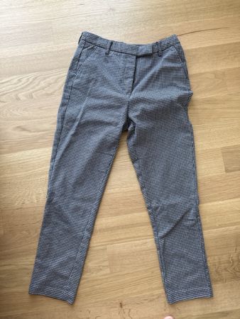 Mango Business Hose, Gr. 36, Karomuster, neuwertig