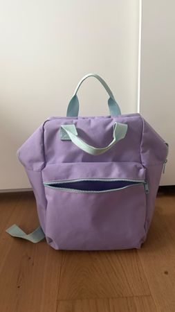 Lila Rucksack Tasche