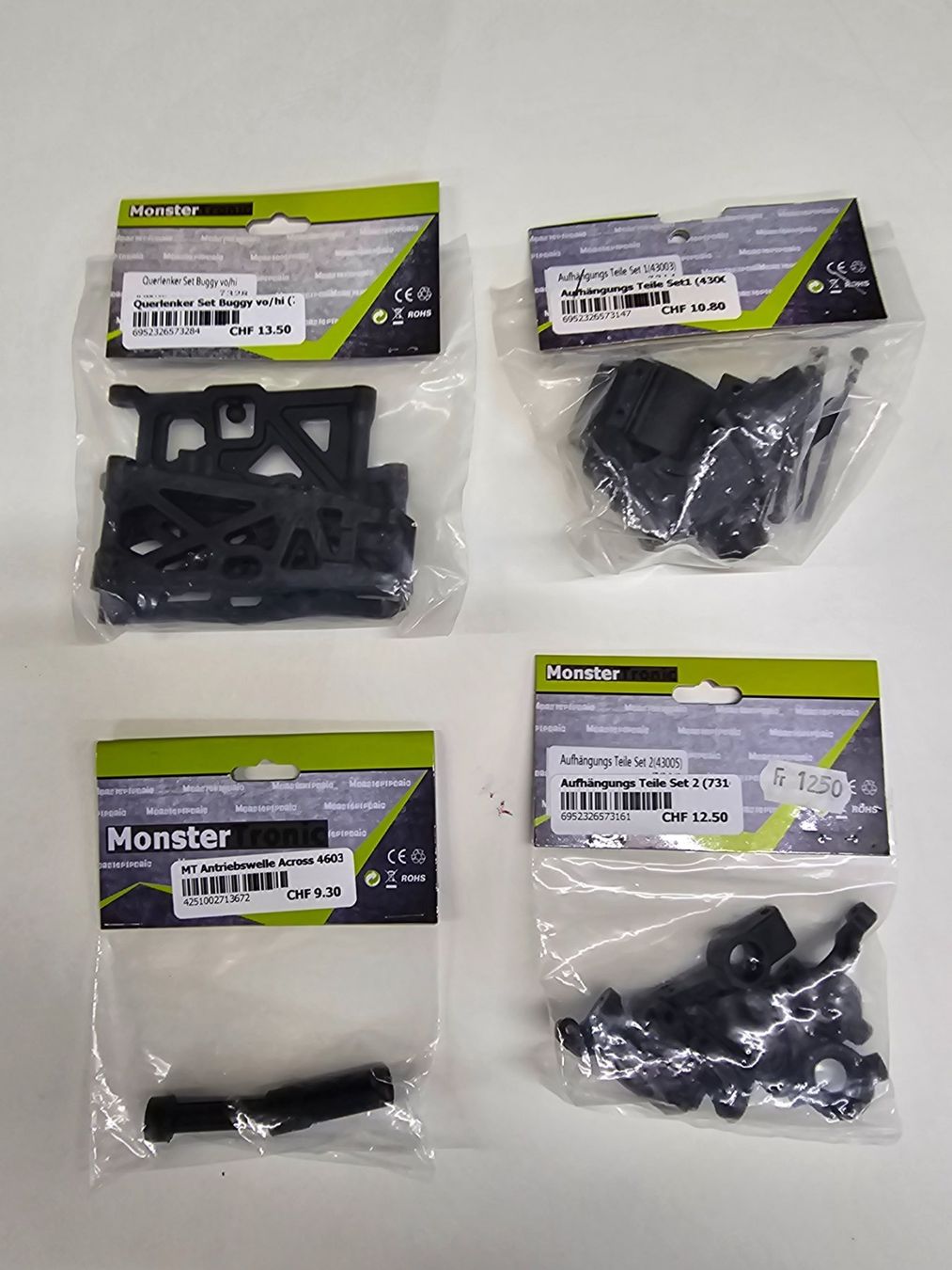 RC Modellbau: Diverse Monster Tronic Ersatzteile Set 4 – Neu und originalverpackt aus Rüti ZH von Madeira14