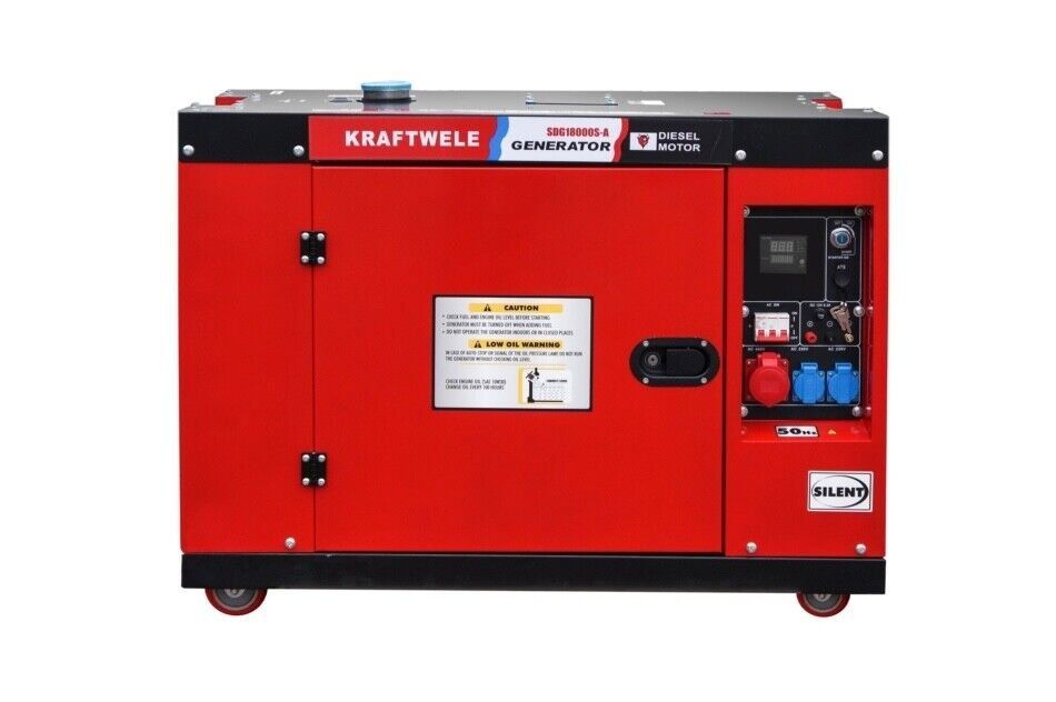 Generatori di corrente: Diesel Stromerzeuger 400V Generator E-Start 18kVA 24PS ATS – Nuovo e nell'imballaggio originale da Wallenwil venduto da toesstal-vertrieb 4