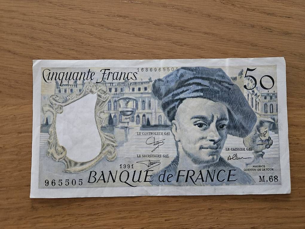 Banconote: Banknote des Malers Maurice Quentin  – Usato da Wynigen venduto da leo_qbv9