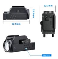 Tactical Lampe mit Akku