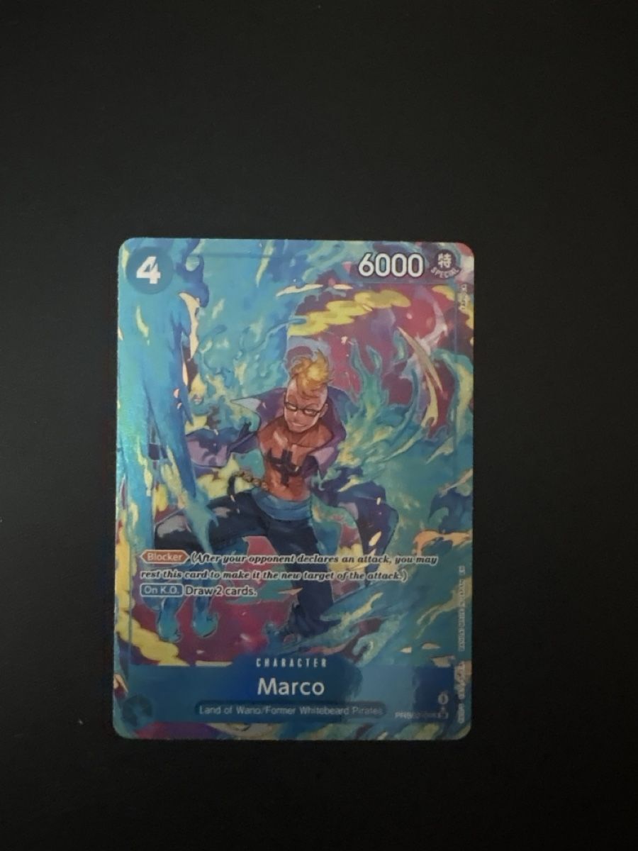 Bandai Sammelbilder & Trading cards: One Piece Card Game Marco AA PRB02-008 – Neu (gemäss Beschreibung) aus Wetzikon ZH von regula.mrk