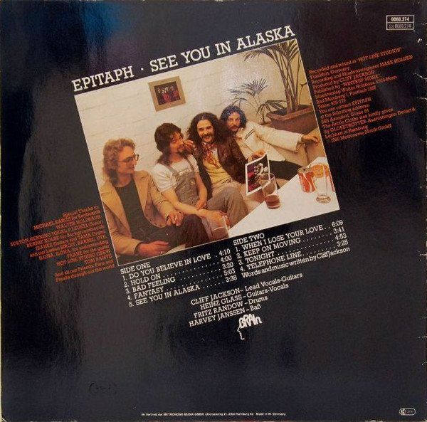 Dischi in vinile: LP EPITAPH - See you in Alaska – Usato da Bettlach venduto da galileo-records 1