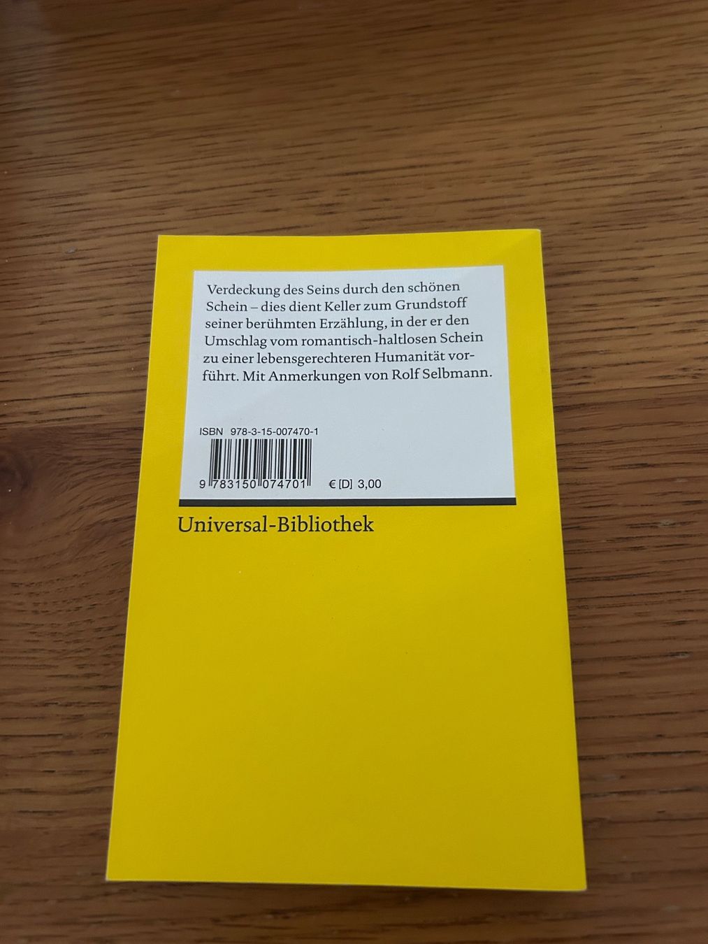 Libri: Gottfried Keller – Kleider machen Leute – Usato da Oberkulm venduto da angela_05 1