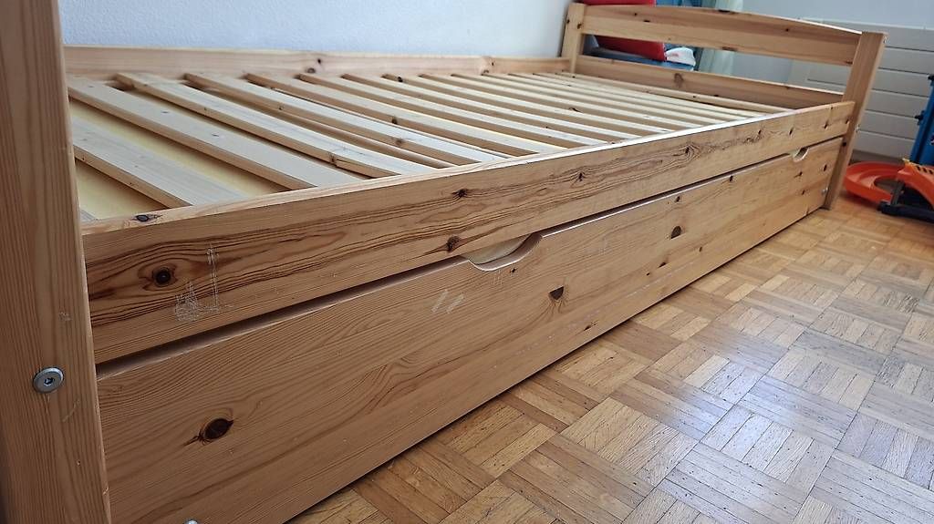 Betten: Bett inklusive Gästebett – Gebraucht aus Rombach von kelebek12
