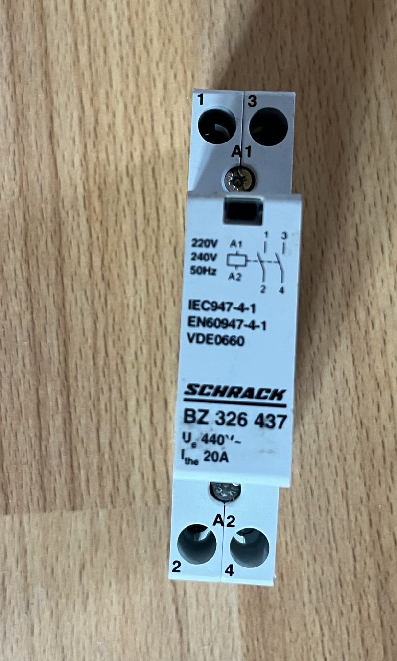Schalter: Schrittschalter Schrack BZ 326 437 – Gebraucht aus Vilters von Panera