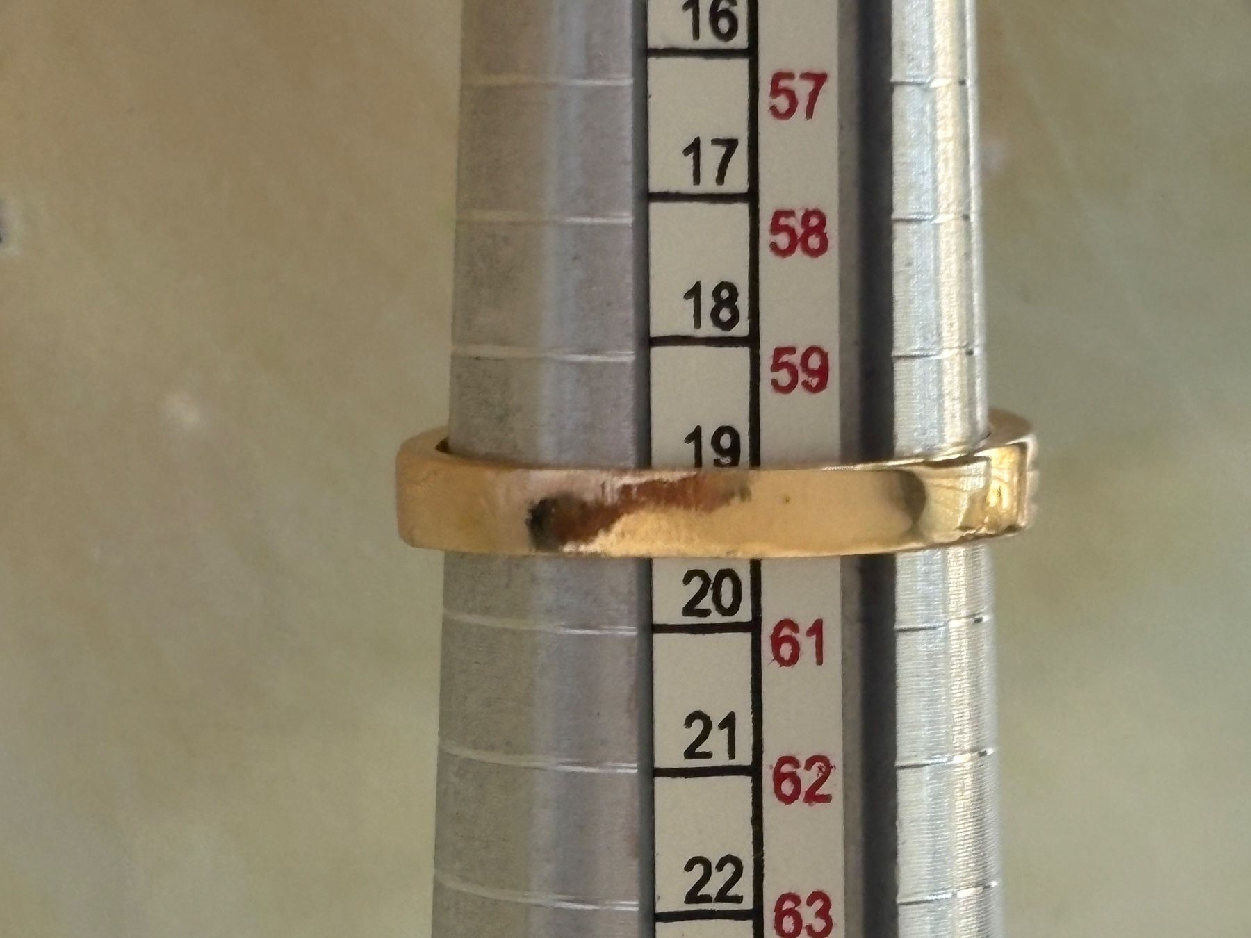 Ringe: Luxus Elegante Gr.19/9 Ring Farbe: Gold – Neu (gemäss Beschreibung) aus Biel-Bienne von Roserosse13 7