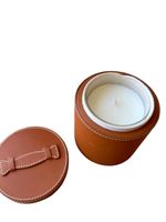 Ebel scented candle / bougie/Kerze in leather cover New 🎁