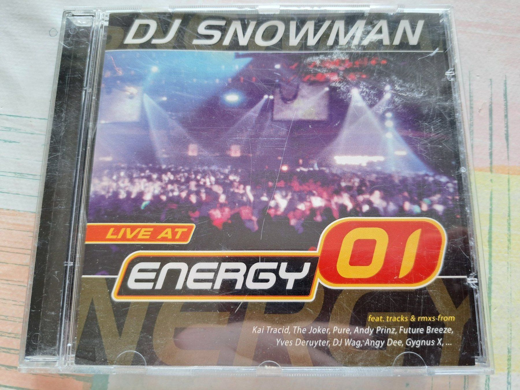CD: Cd Live at Energy 01 DJ Snowman – Usato da Pully venduto da bro_n52j