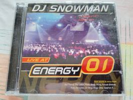 Cd Live at Energy 01 DJ Snowman