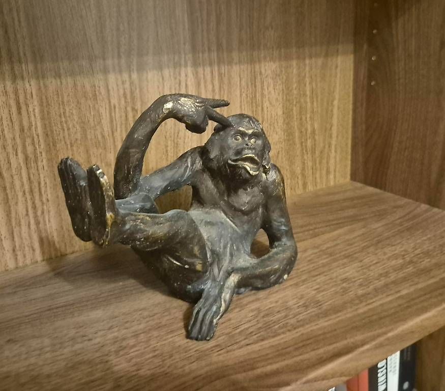 Sonstige Dekorationen & Accessoires: Buchstütze Affe – Gebraucht aus Zürich von pompiersmartin 1