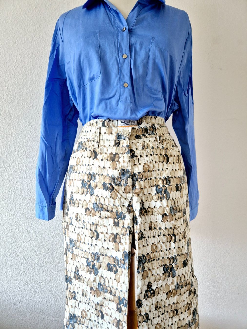 Brax Pantaloni: HOSE RAPHAELA BRAX SUPER SLIM 44 , TOP ZU WALBUSCH BLUSE – Usato da Elsau venduto da the-colorful-side 5