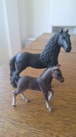 Schleich Pferde Hengst & Fohlen, guter Zustand