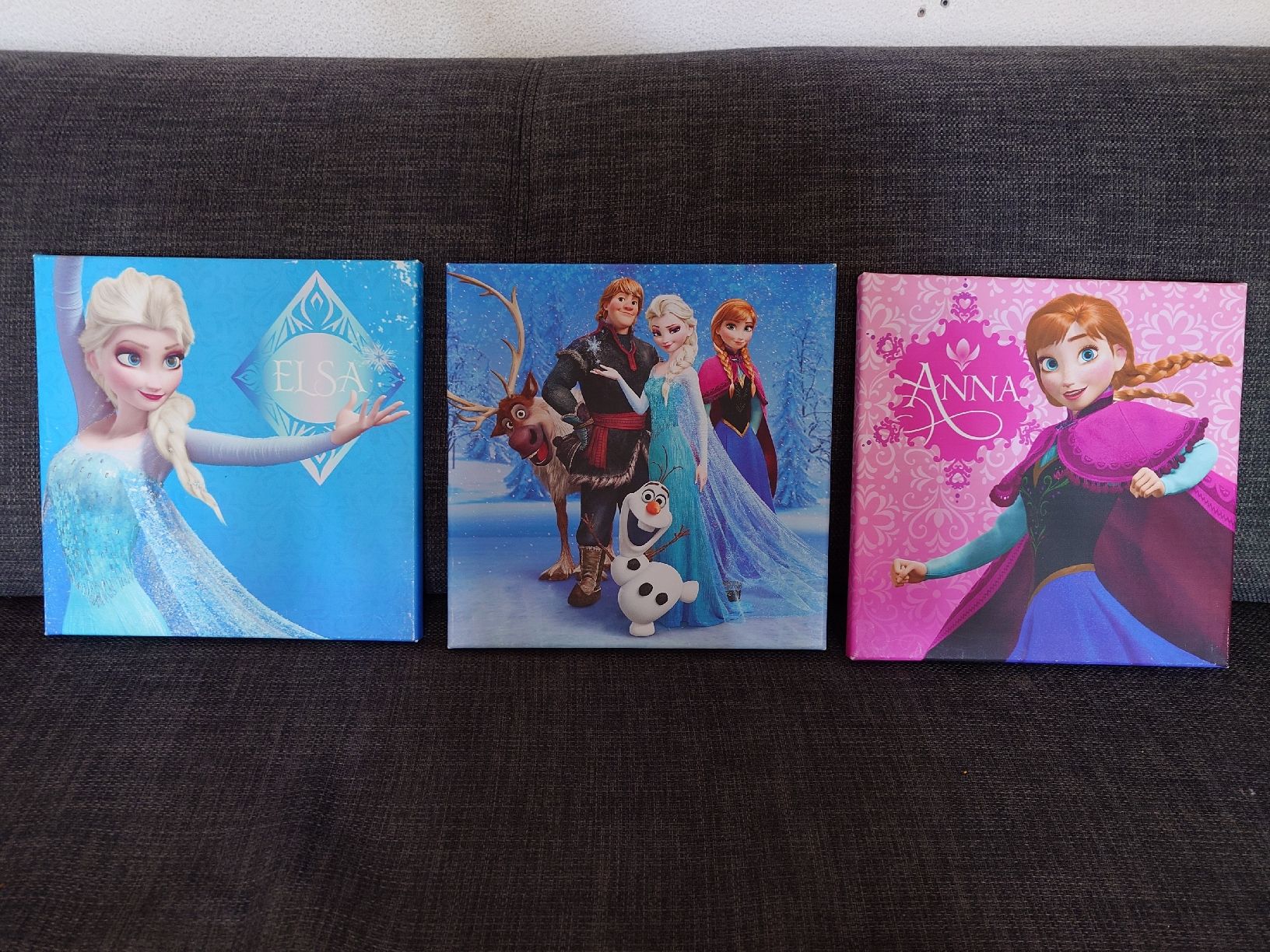 Posters & Illustrations: 3 Leinwand Bilder "Frozen - Die Eiskönigin" – D'occasion à Uster par snowy_6 1