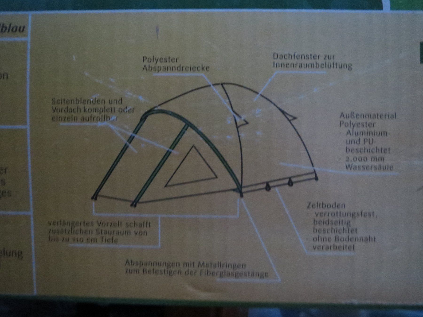 Tende : NEUES IGLU Doppel Dach Zelt nach DIN – Nuovo e nell'imballaggio originale da Kiental venduto da Anna8702 3