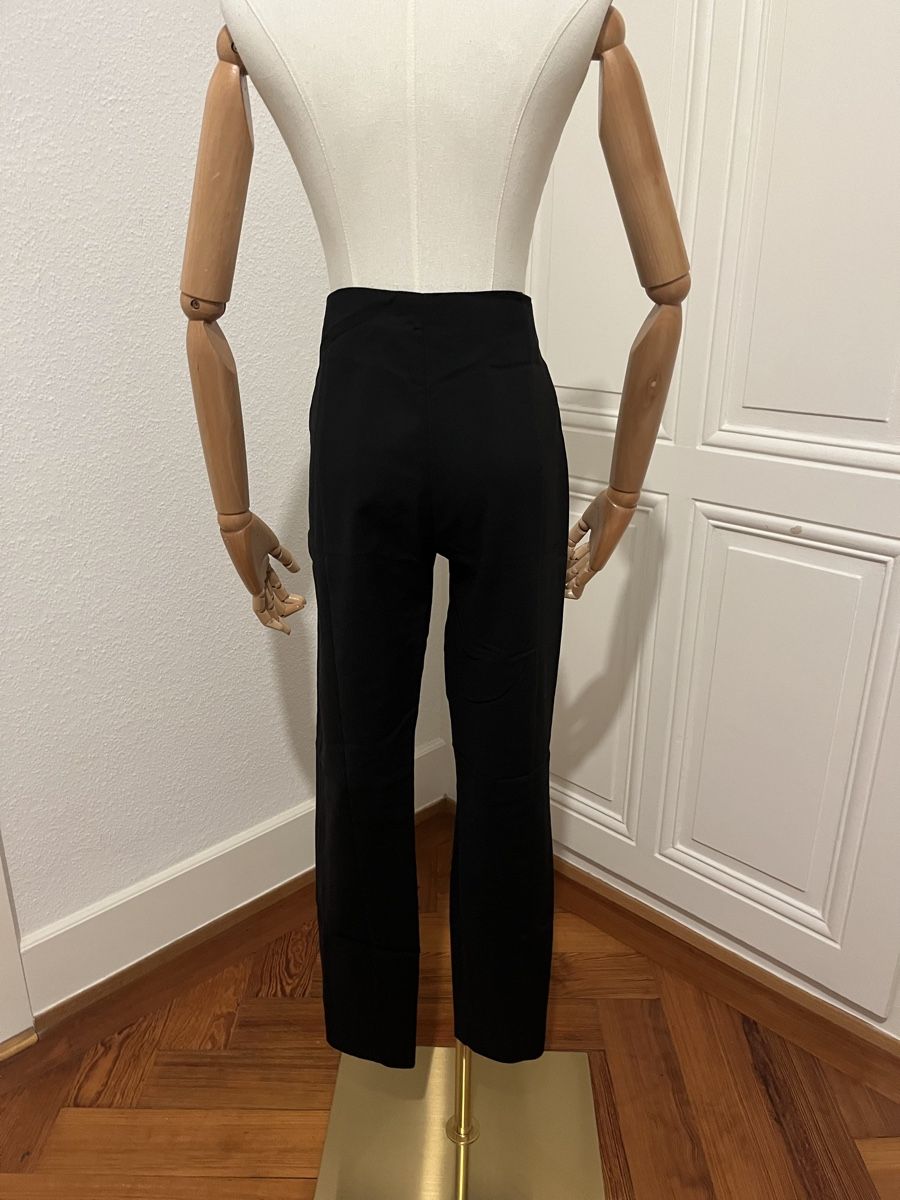 Mango Pantaloni: Stylish Mango Black Pants - Size 40 - great condition! – Usato da Mies venduto da Nib2011 5