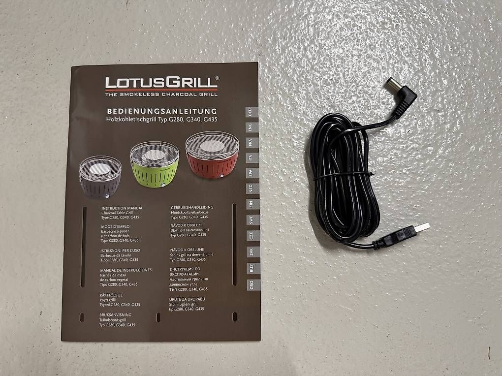 Griglie: Lotus Grill Original Blau – Usato da Bern venduto da schwarzwurzle 3