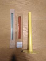 Kerzen + Kerzenhalter / Bougies + bougeoir