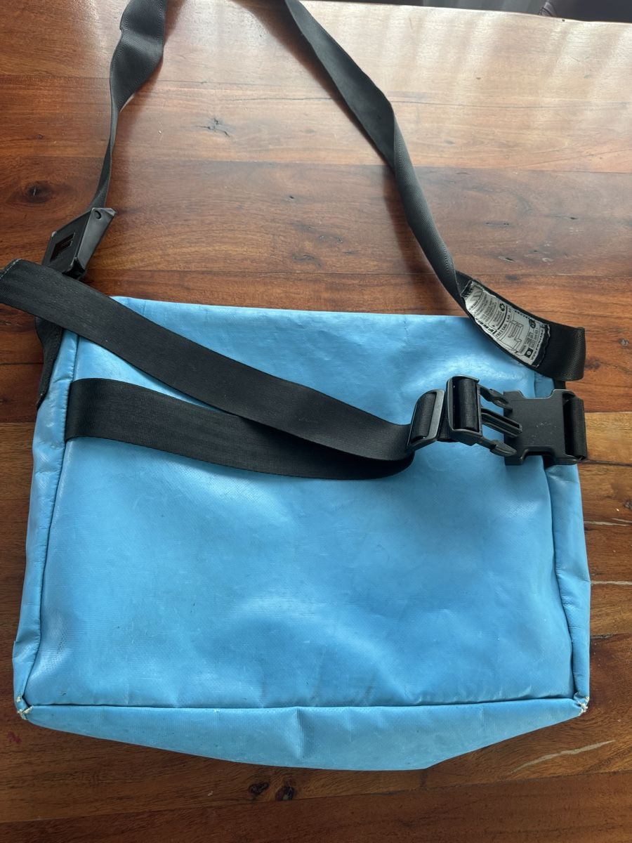 Freitag Borse: FREITAG Tasche  Serie G5.1 hellblau – Usato da Oftringen venduto da Makeq 5