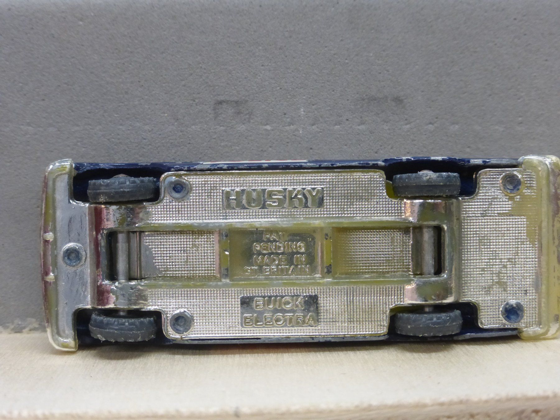 Modellini d'auto: Modellauto Husky Buick Electra Polizei blau gebraucht – Usato da Gempen venduto da Smokie72 2