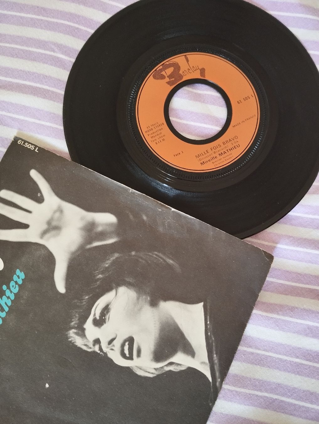 Dischi in vinile: 2 vinyles 45 tours de Mireille Mathieu – Usato da Neuchâtel venduto da rod_b9kq 5