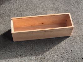 Weinkiste leer ohne Deckel 39x11.5x11.5 cm