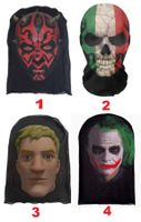 Lustige Gesichtsmasken, Karneval, Halloween, Fasnacht