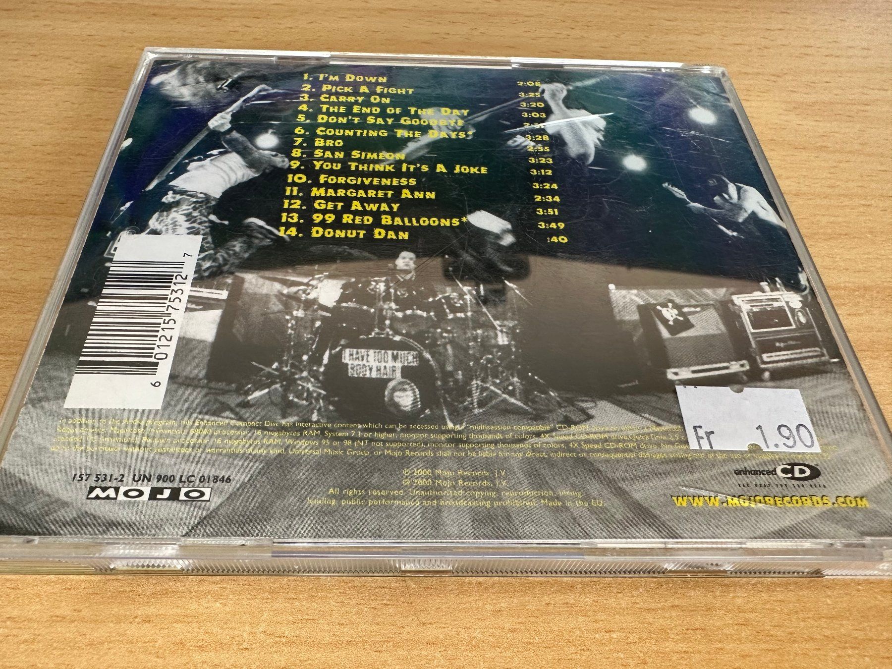 CD: Goldfinger – Stomping Ground – Usato da Rikon im Tösstal venduto da Alpenmutz 1