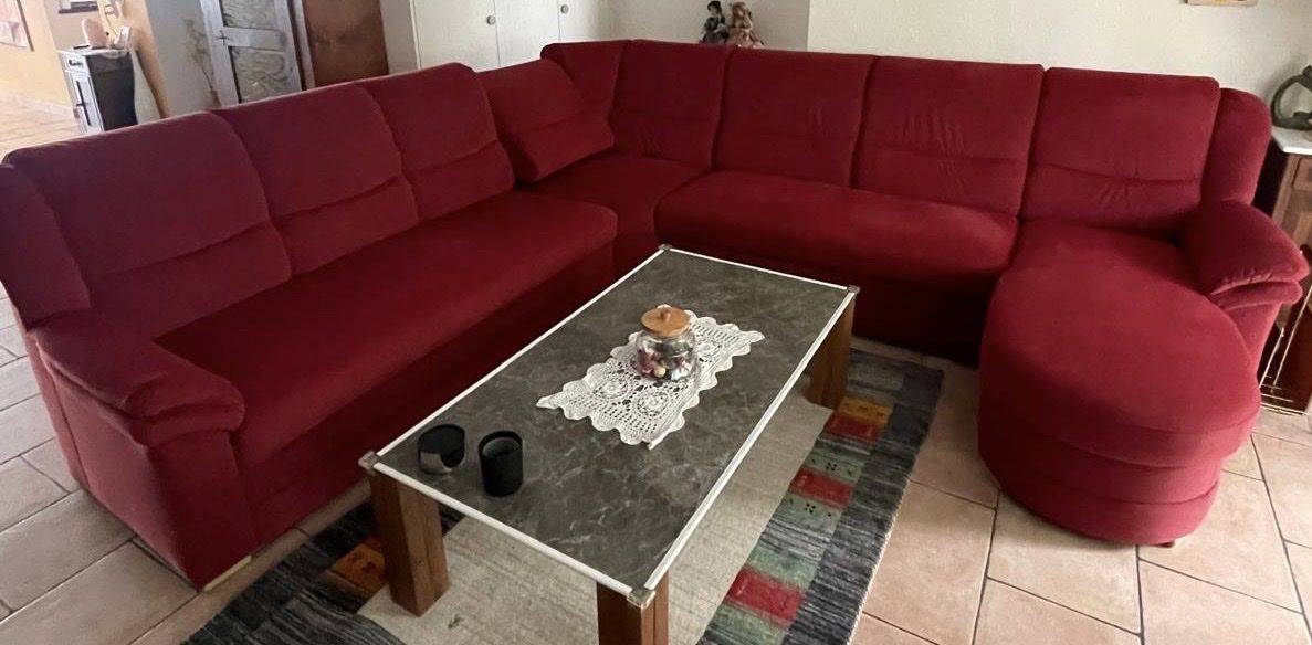 Sofas: Ecksofa bordeaux – Gebraucht aus Winterberg ZH von Marina_M88 2