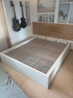 Ikea Malm Bett 160x200cm mit Lattenrost, Top Zustand!