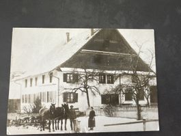  Postkarte Bauernhof Schneebeli 1940🏠