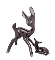 Bambi Reh Kitz faon daim vintage 50s' 60s' Mid Century 29cm