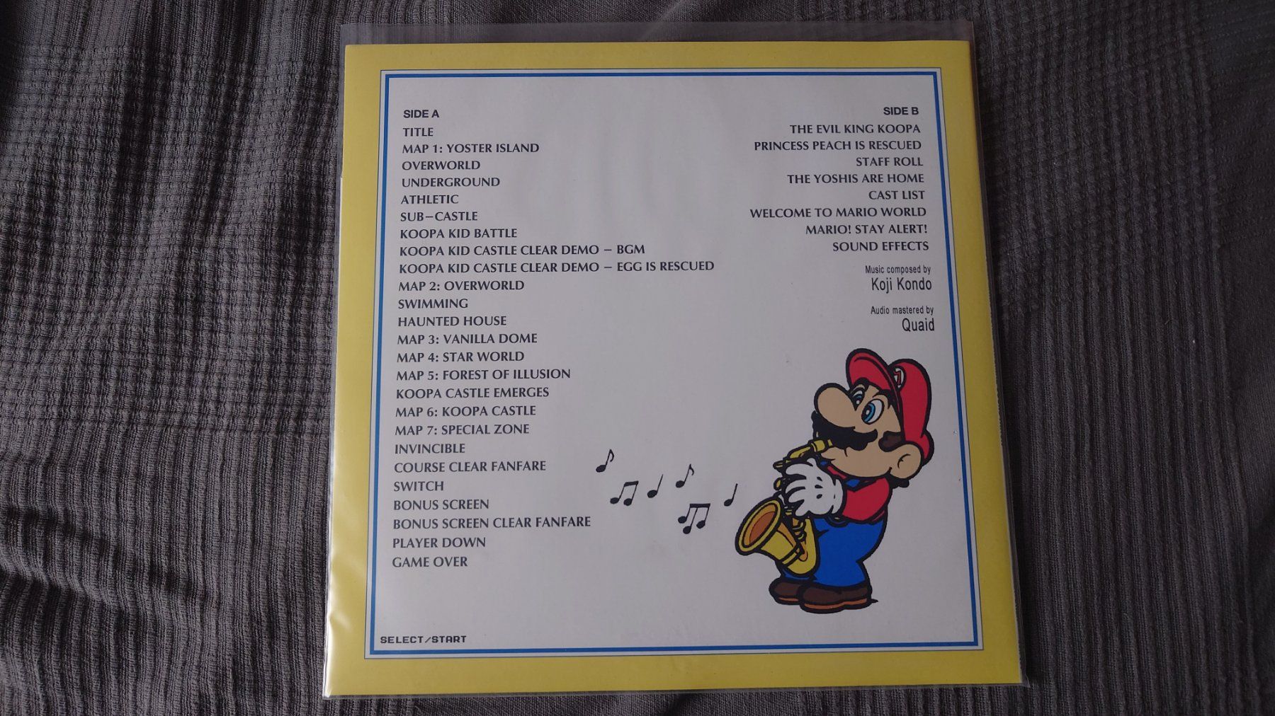 Schallplatten: Super Mario World Vinyl LP – Neu (gemäss Beschreibung) aus Cugy VD von Twinsen93 1