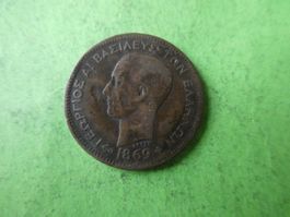 Griechenland 1869, 5 Lepta