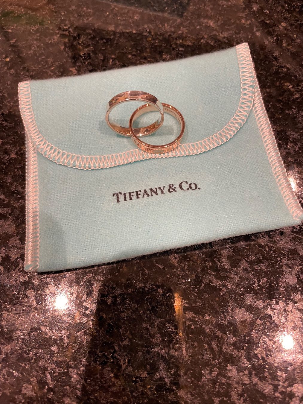 Tiffany & Co. Anelli: Tiffany & Co. Ring Roségold/Sterlingsilber – Nuovo (secondo la descrizione) da Baar venduto da Chrila3 2