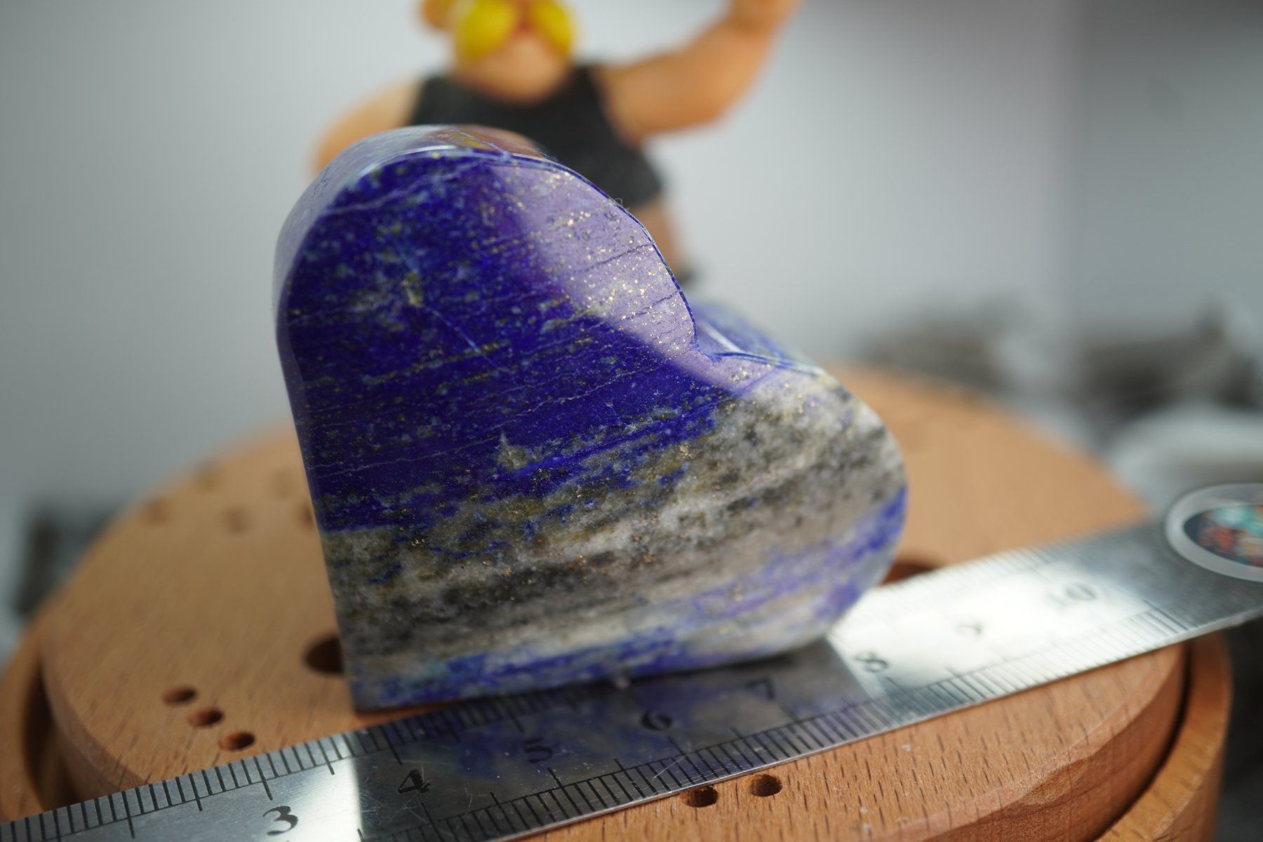 Minerali & Pietre curative: Lapis Lazuli    Herz      6cm   Räumung  np28.- – Nuovo e nell'imballaggio originale da Eschenbach SG venduto da topstone 5