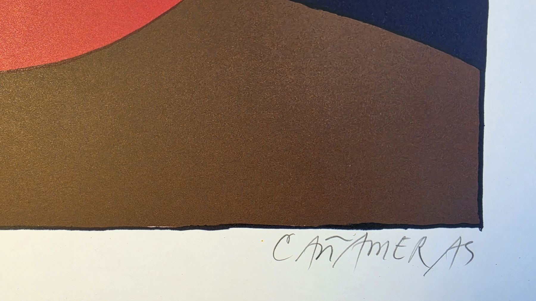 Grafica & Litografie: Canameras Orig. Farblithografie handsigniert num. – Usato da Emmenbrücke venduto da Kunstankaufverkauf9 2
