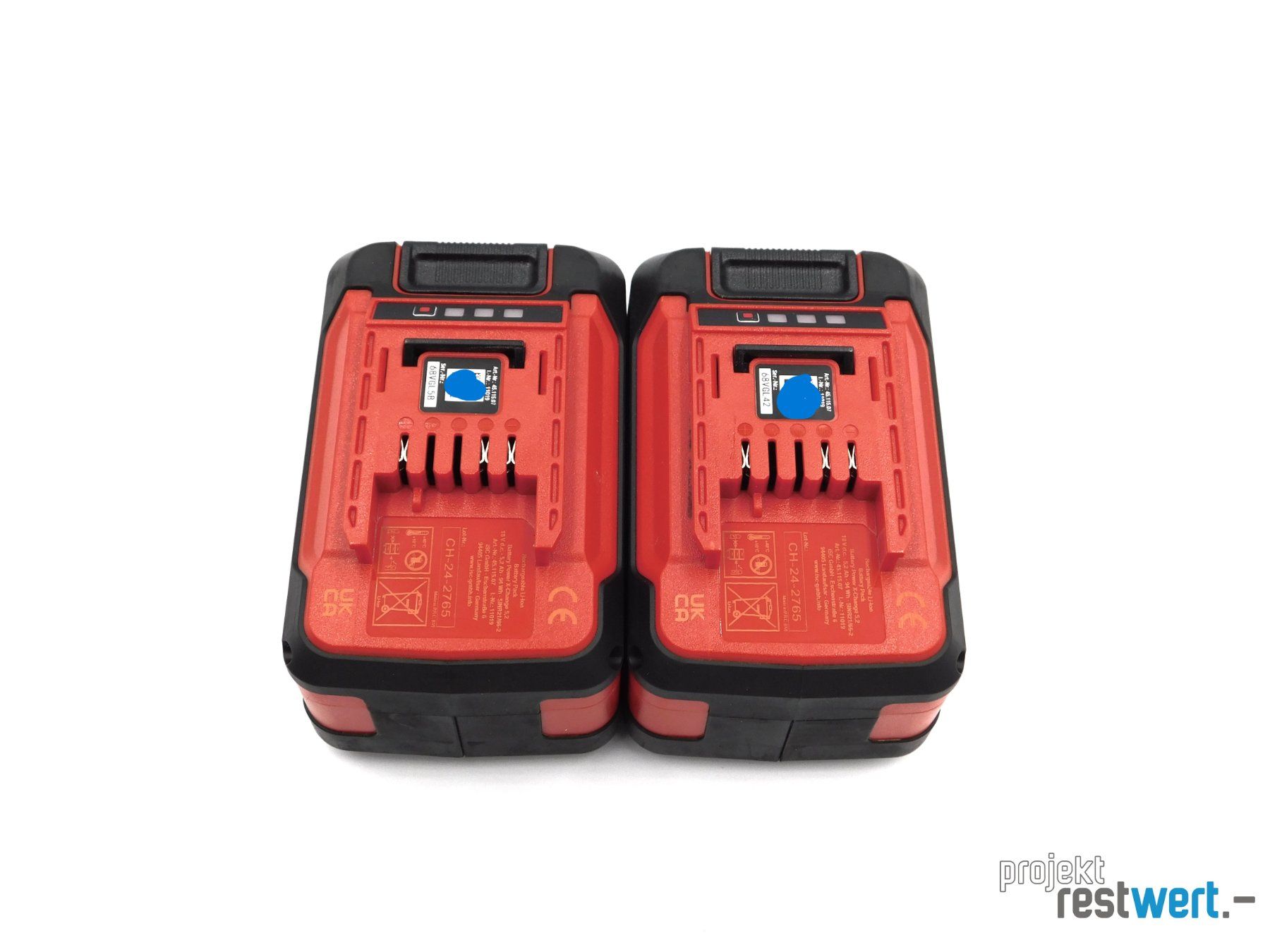 Einhell Accus & piles: Power X-Change Akku Twin-Pack von EINHELL – Neuf (Voir description) à Bülach par restwert_buelach 1