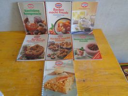 Dr. Oetker Kochbuecher Sammlung, 7 Stück Top!