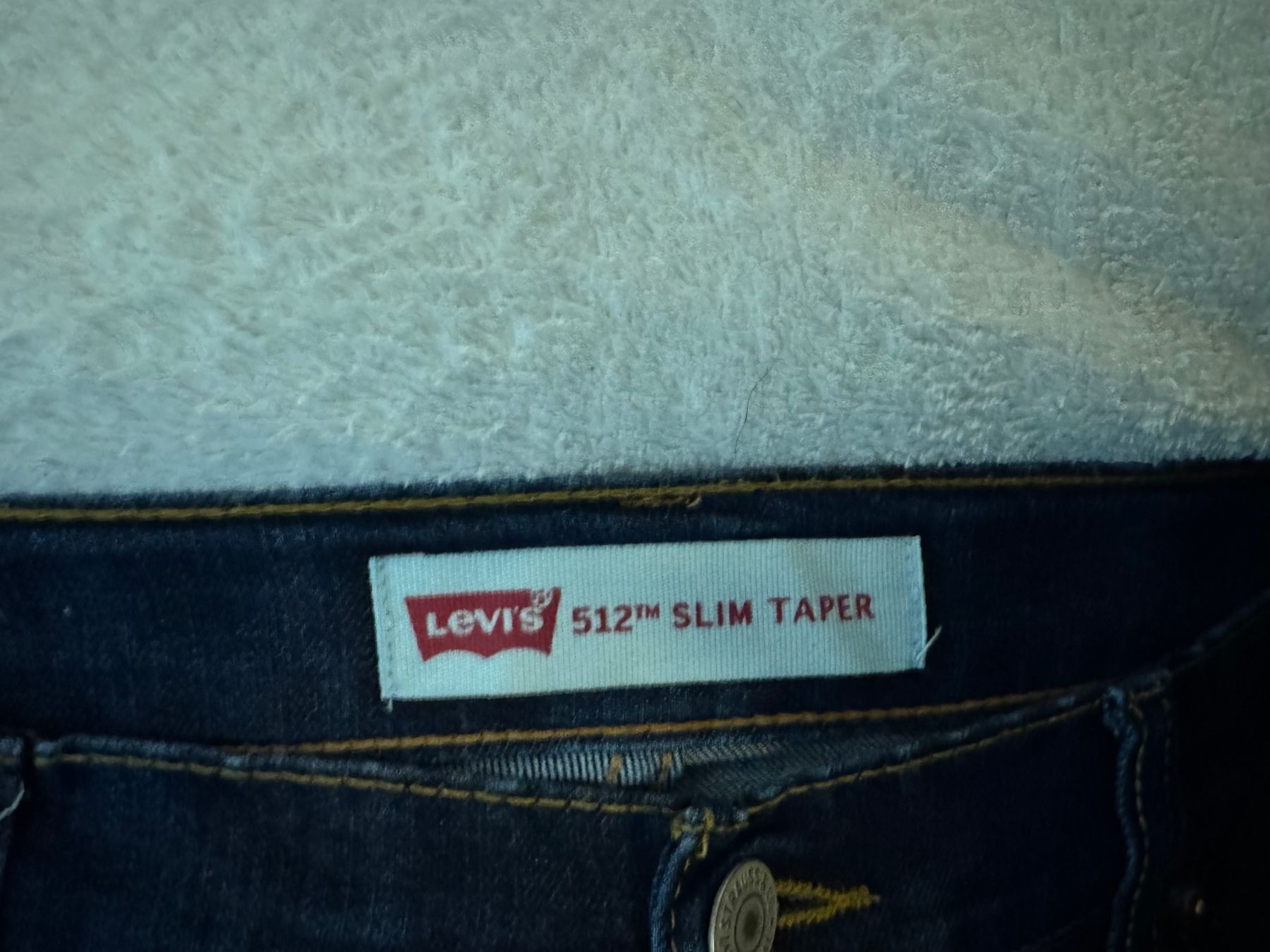 Levi's Jeans: Levi's 512 Jeans,  Grösse 16A, Dunkelblau – Usato da kloten venduto da Sneki5 4