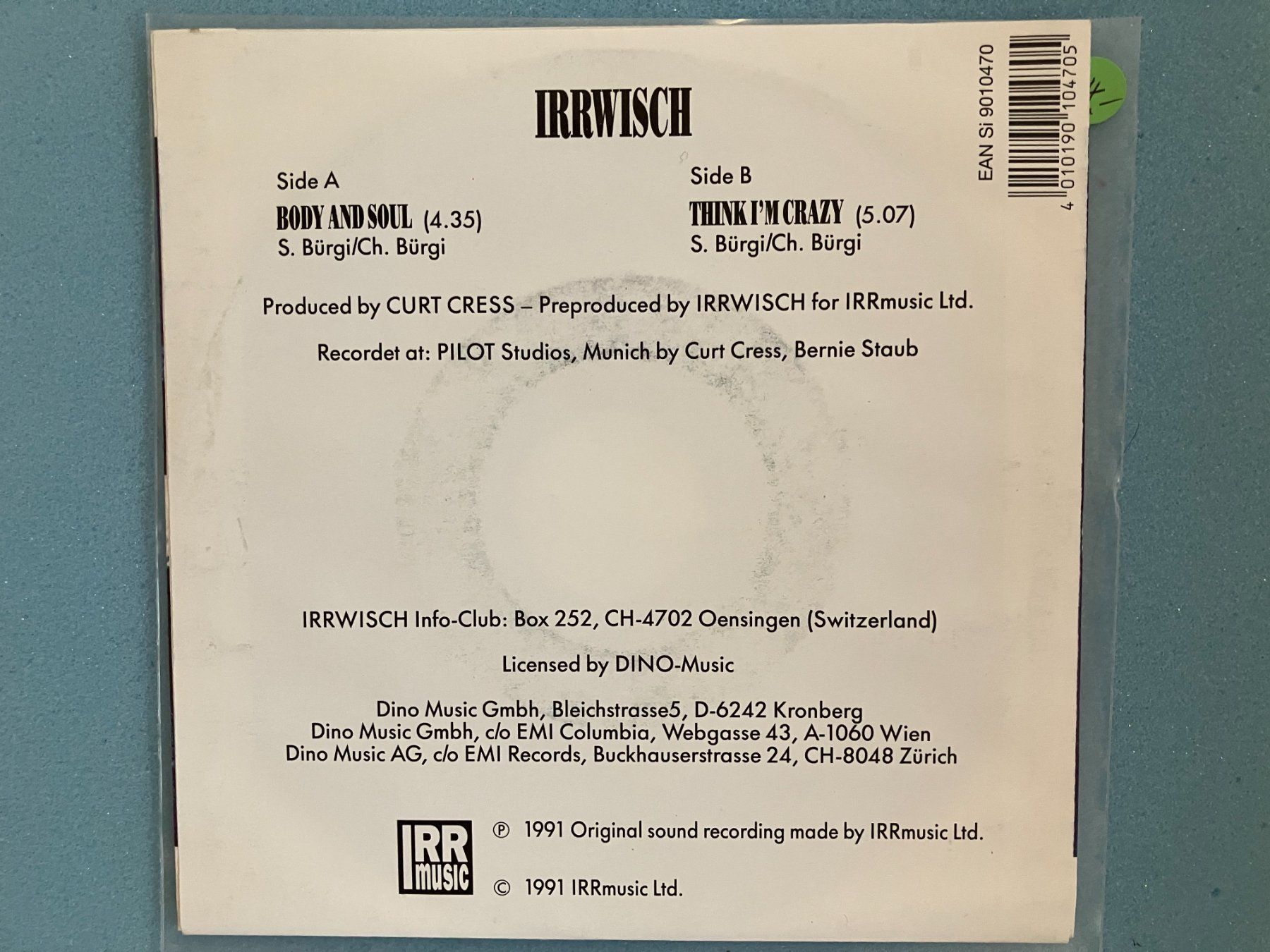 Dischi in vinile: Irrwisch – Usato da Aarwangen venduto da Jukebox3 1