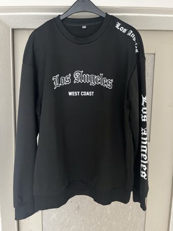 Herren Pulli schwarz Los Angeles West Coast Grösse L