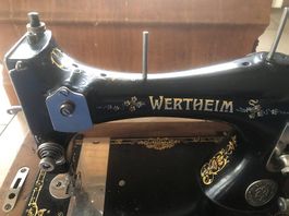 Nähmaschine antik Wertheim
