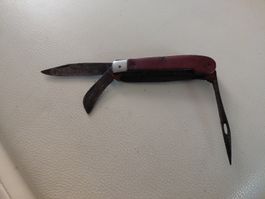 Vintage Bauermesser mit Säge und Ahle gebraucht