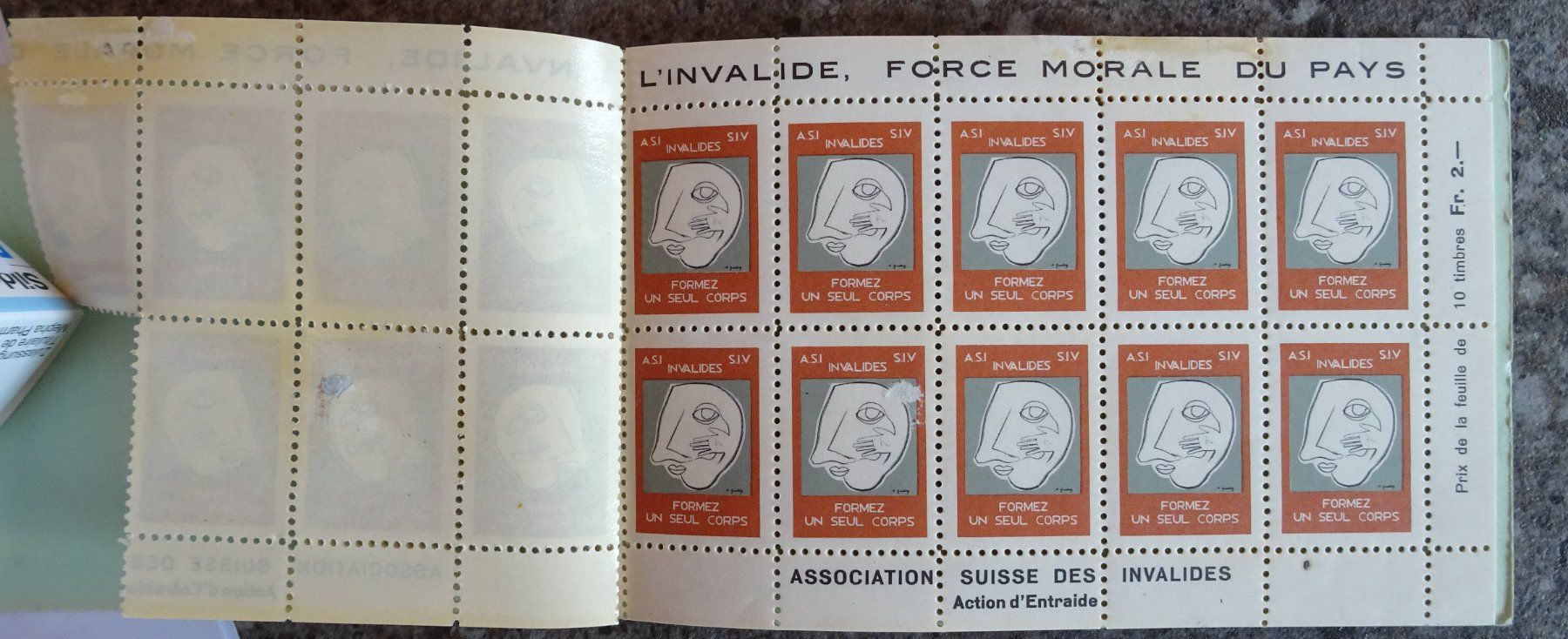 Autobahnvignetten: Vignetten (Briefmarken) Schweiz – Gebraucht aus Feldbrunnen von MarcusSO 2