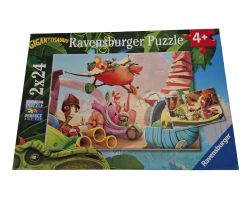 RAVENSBURGER Puzzle Gigantosaurus 2x24