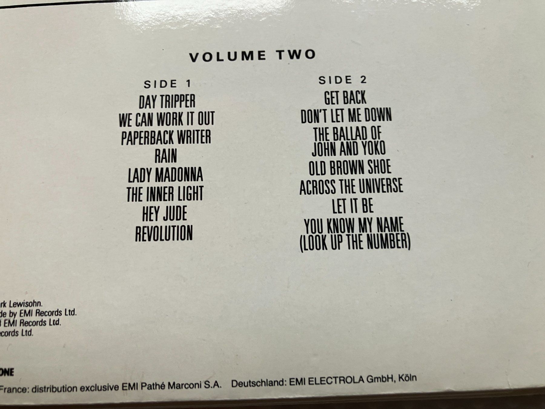 Dischi in vinile: Beatles – Usato da Aarwangen venduto da Jukebox3 3